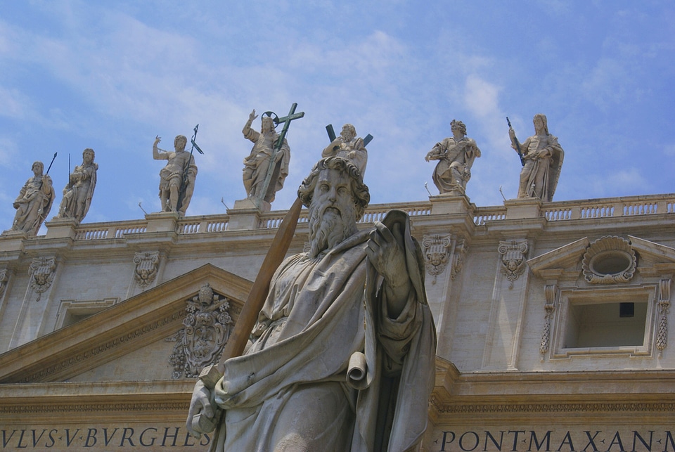 Italy statue stonework