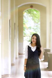 Young students uniform