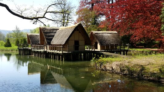 Bally-park water house on water