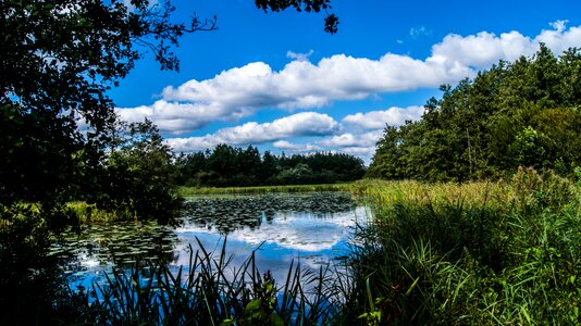 Clouds water nature reserve