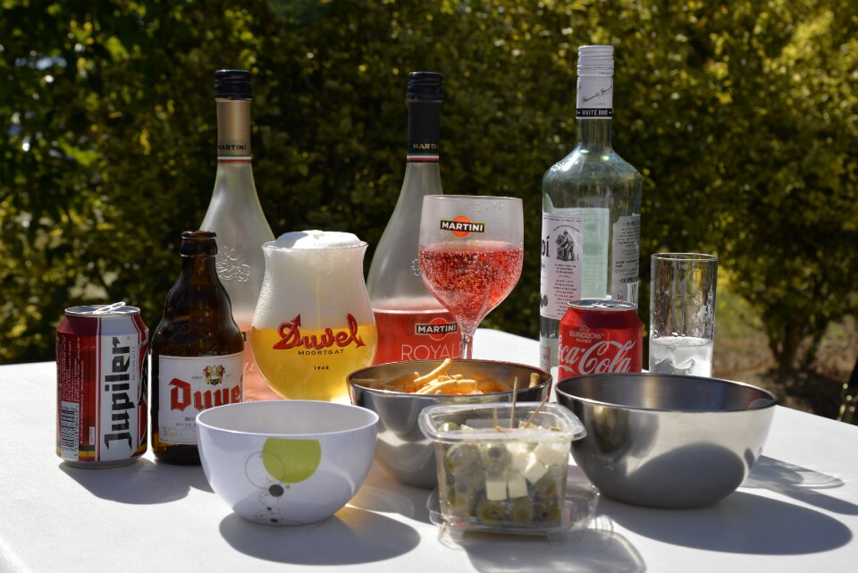 Summer beer martini