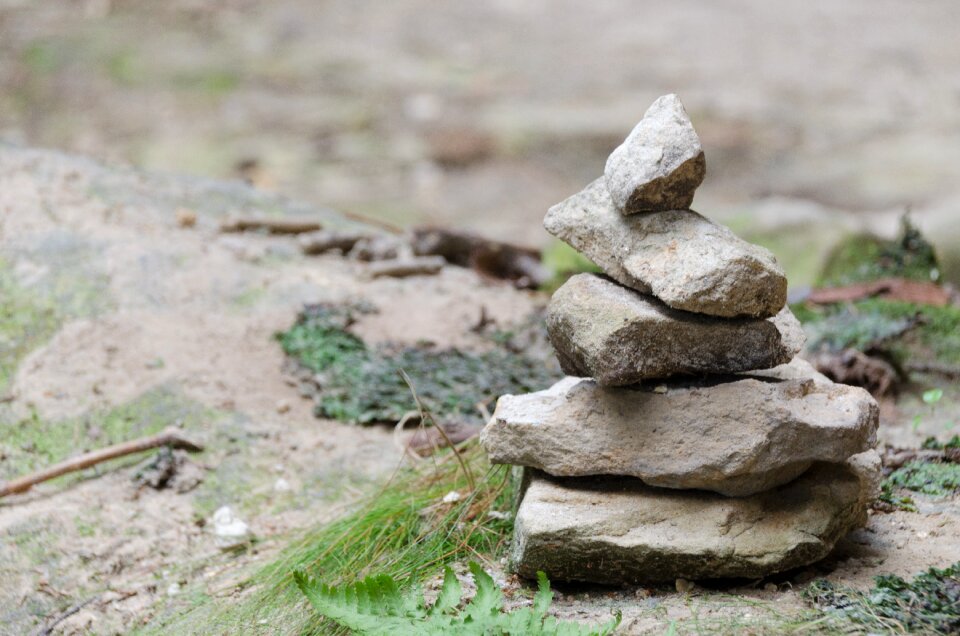 Wallpaper stone tower stack stones