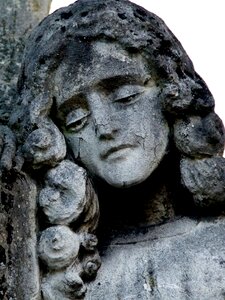 Figure face cemetery