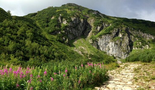 The high tatras landscape trail
