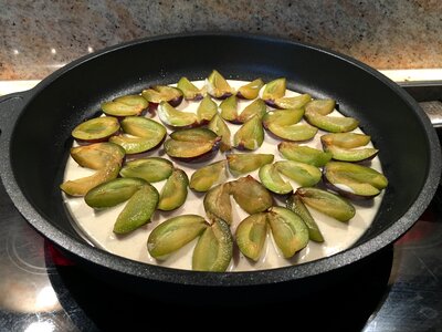 Pancake plums kitchen