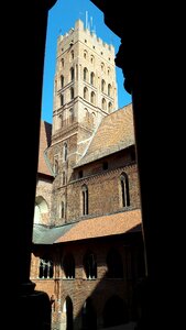Malbork castle tower poland