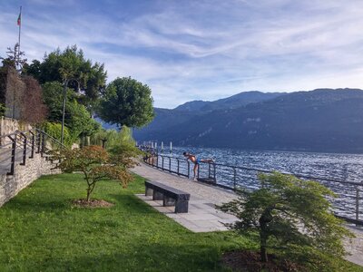 Italy morning gymnastics