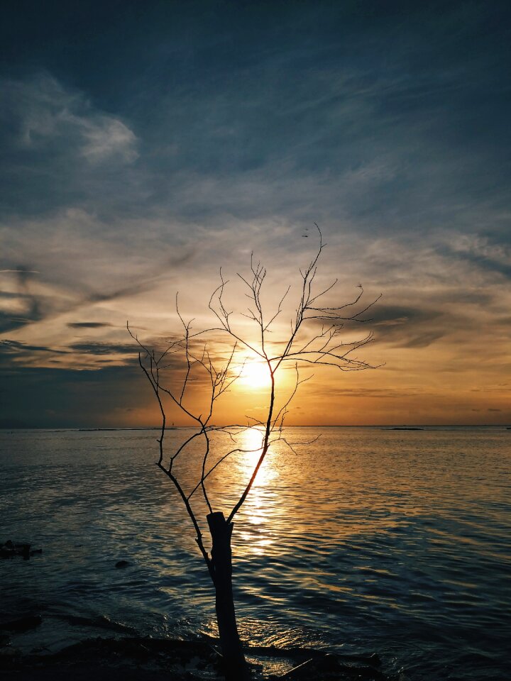 The sky blue indonesian