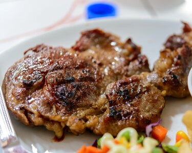Grilled meat food