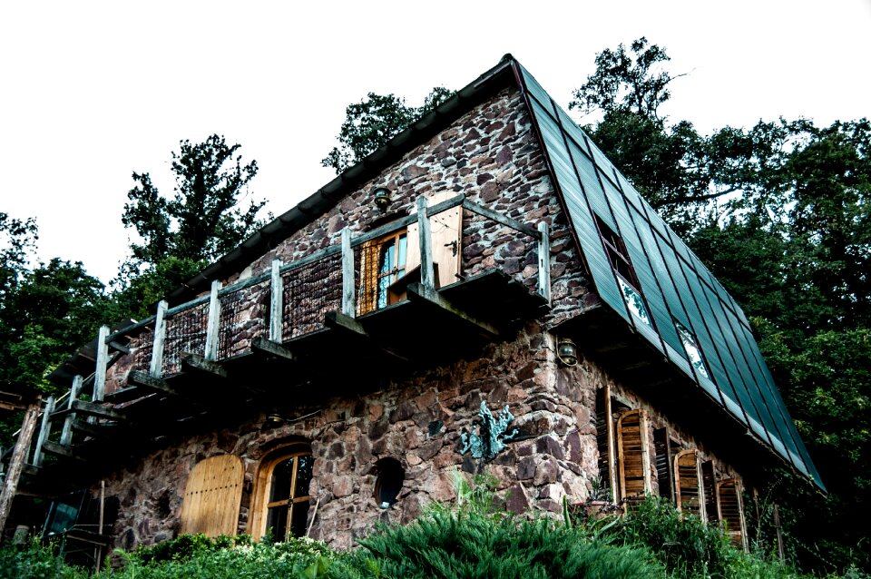Country house old wooden