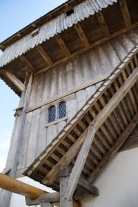 Lower needle middle ages wooden castle