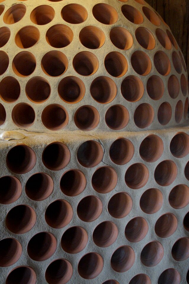 Detail fireplace fire