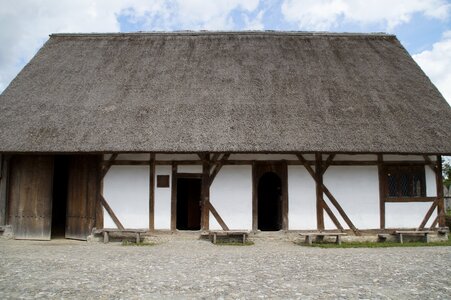 Lower needle middle ages wooden castle