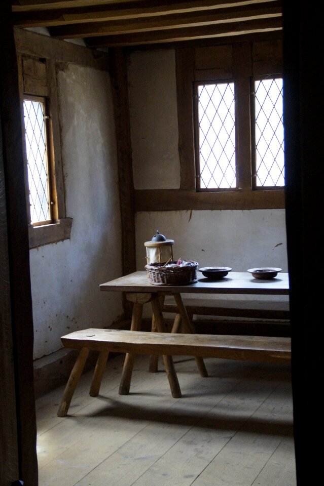 Lower needle middle ages wooden castle