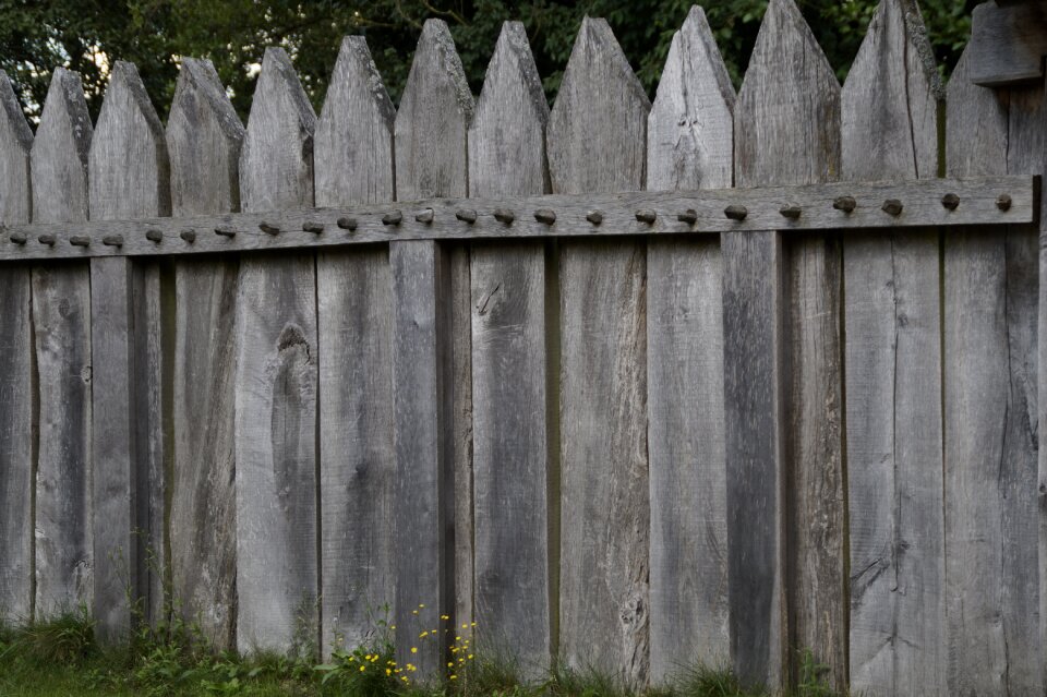 Fence slats wood fence garden fence