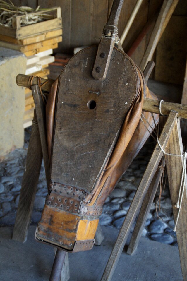 Lower needle middle ages wooden castle
