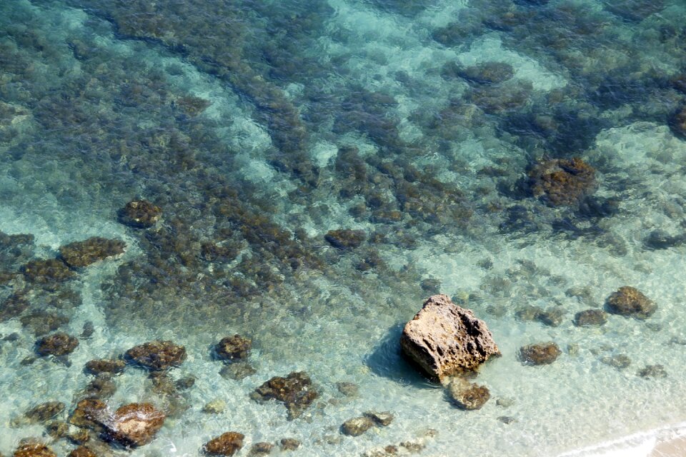Water reef surface