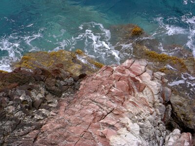 Color steinig rock formations