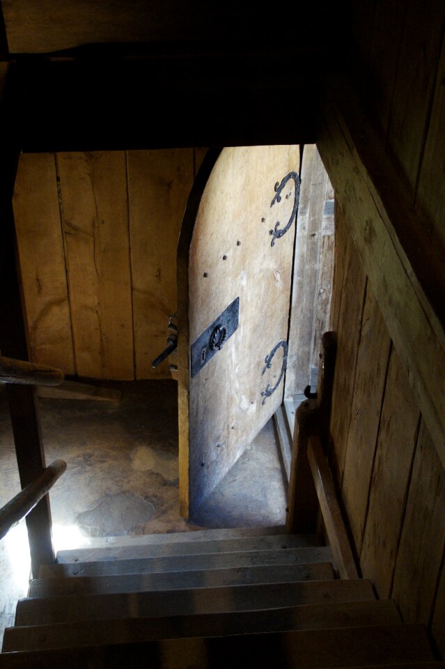 Lower needle middle ages wooden castle