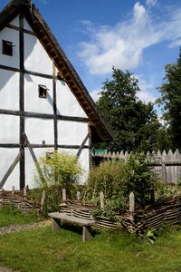 Lower needle middle ages wooden castle