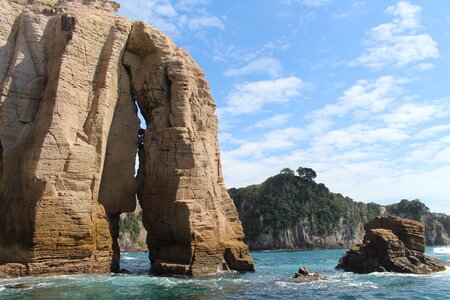 Coast nature rocky coast photo