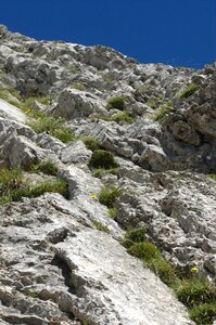 Rock landscape rock wall