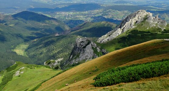 Landscape the high tatras nature
