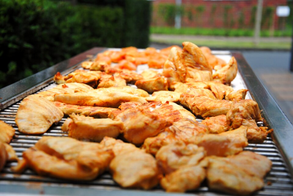 Chicken garden grilled meats