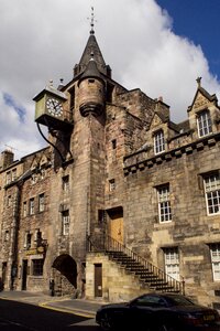 Historic center landmark edinburgh