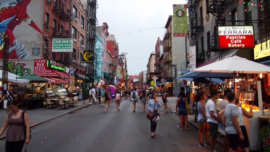 Manhattan chaos big apple