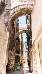 Alley culture mediterranean photo