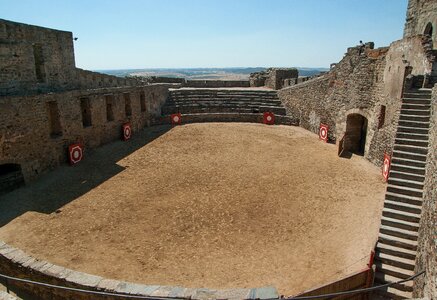 Arena ramparts bullfight