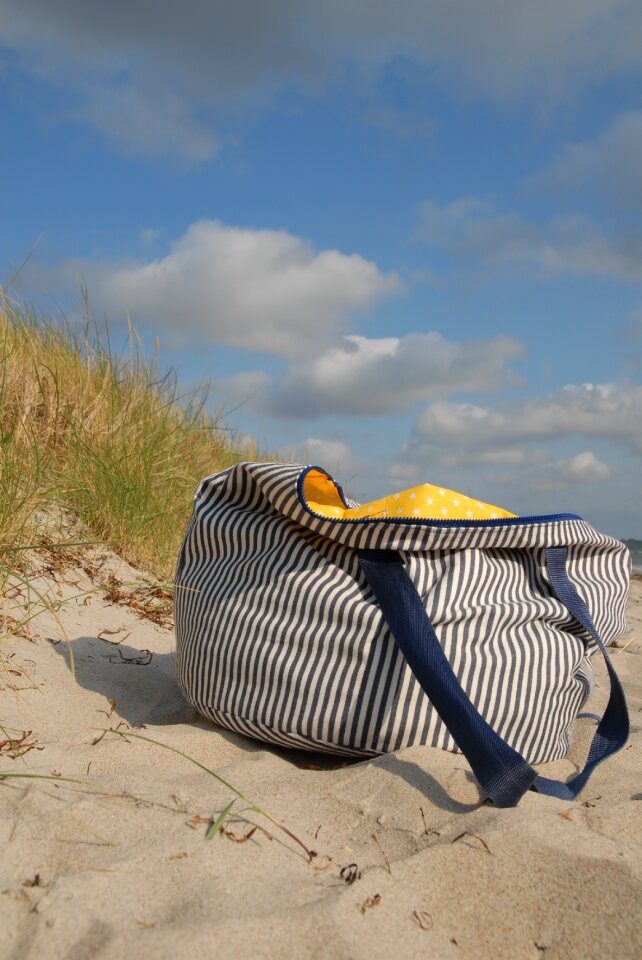 Beach bag marram grass