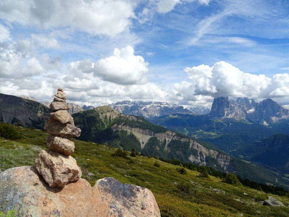 Mountains landscape mark