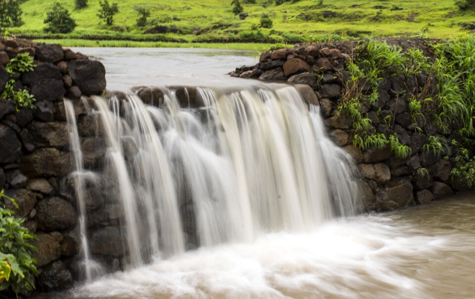 Milky long exposure photo