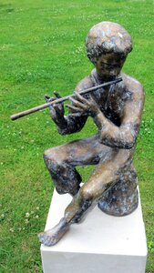 Musician park figure