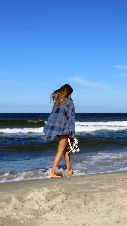 Go for a walk hiking sand