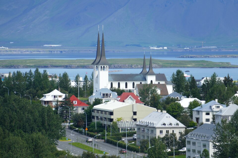 Church mountains atlantic photo