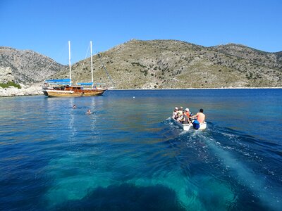 Blue cruise sea turkey