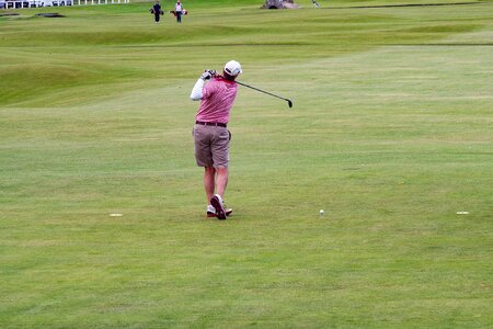 Tee golf fairway