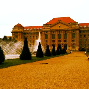 Debrecen hungary fountain park photo
