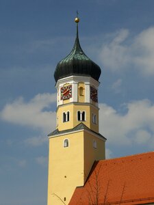 Turnuhr onion roof catholic