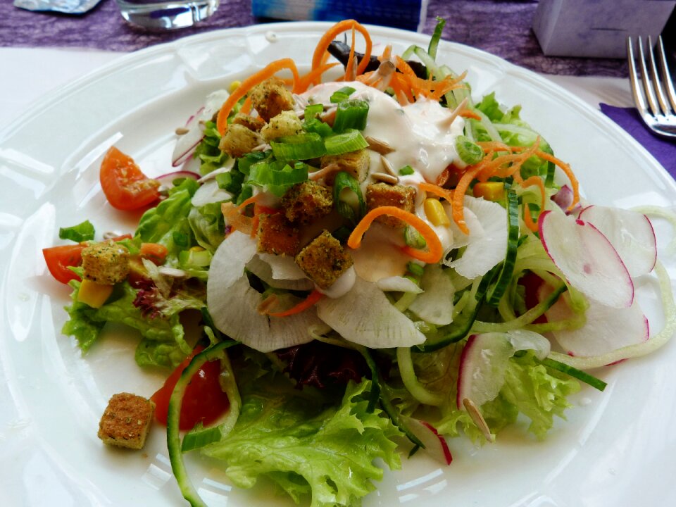 Mixed salad fresh appetizer salad