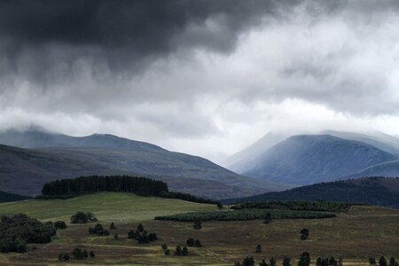 Landscape nature highlands photo