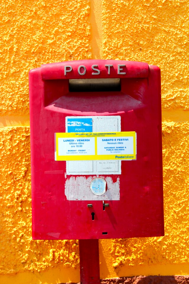 Letters red letter boxes