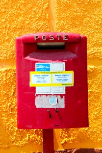 Letters red letter boxes