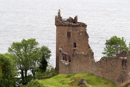 Scotland castle ruin