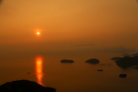 Silhouette xiapu sunrise