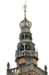 Netherlands church bell clock