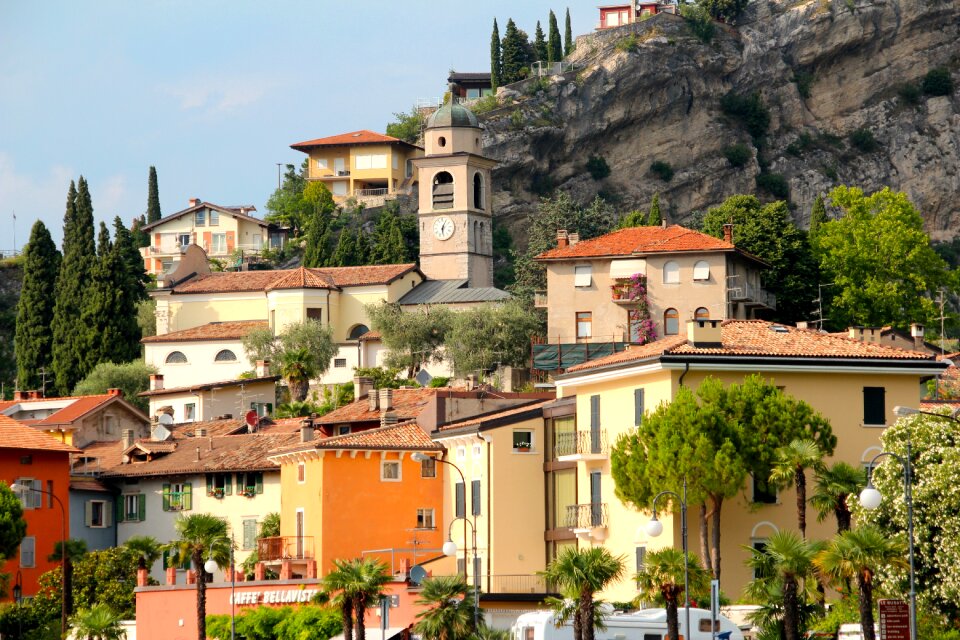 Torbole mountains italy